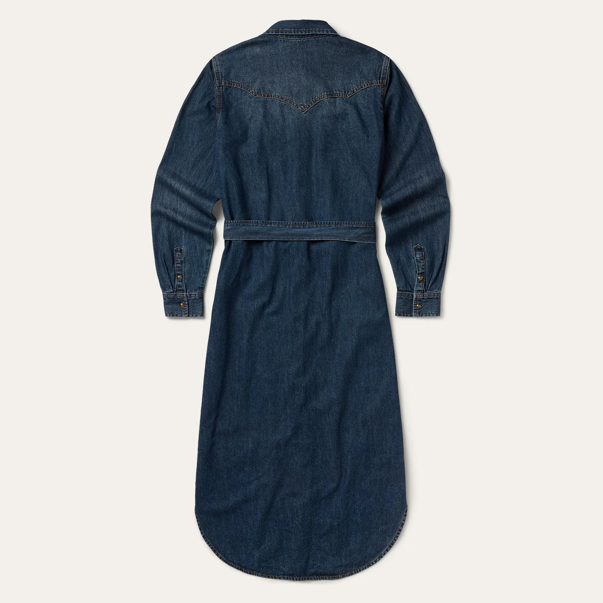 Stetson Long Western Denim Shirt Dress