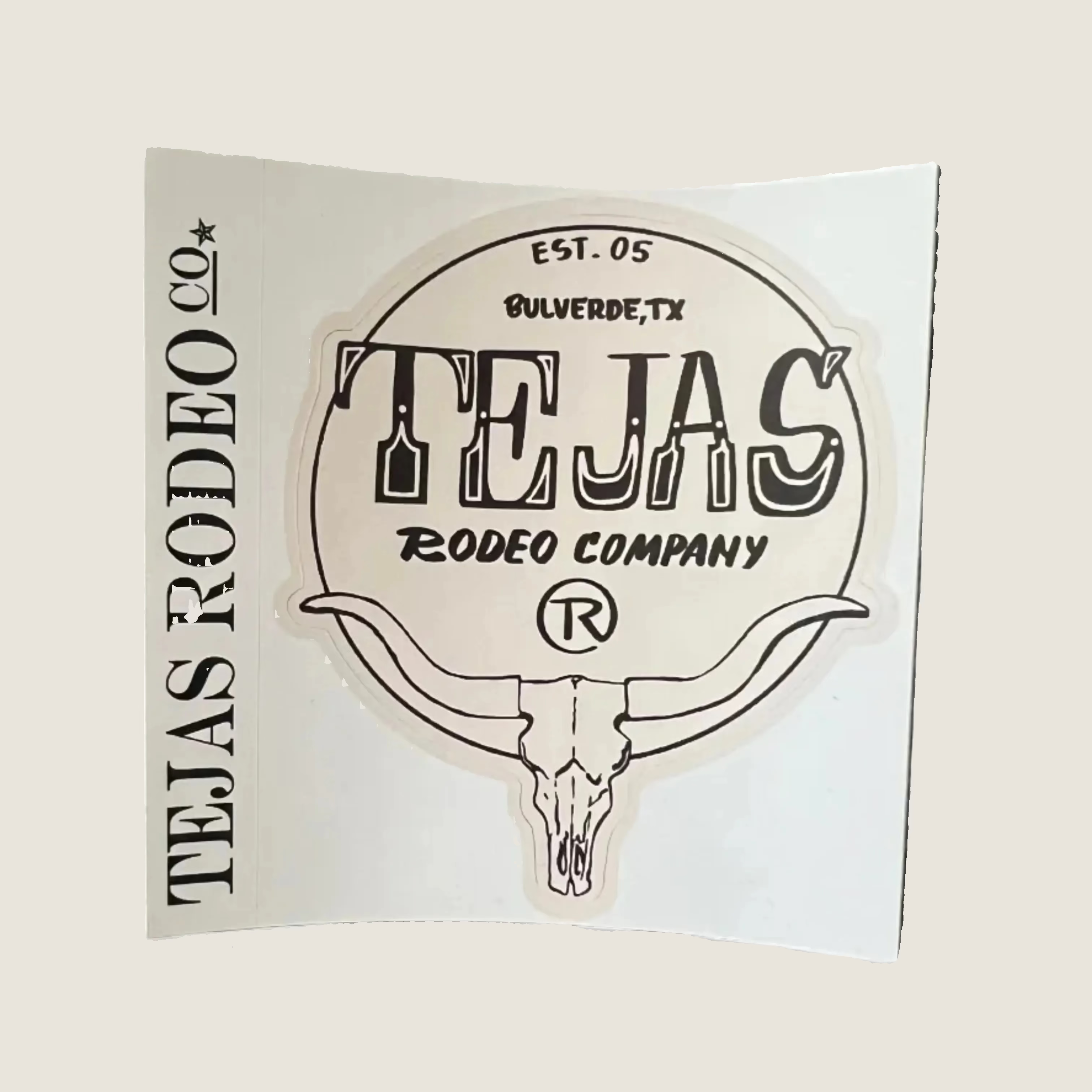 Tejas Rodeo Stickers