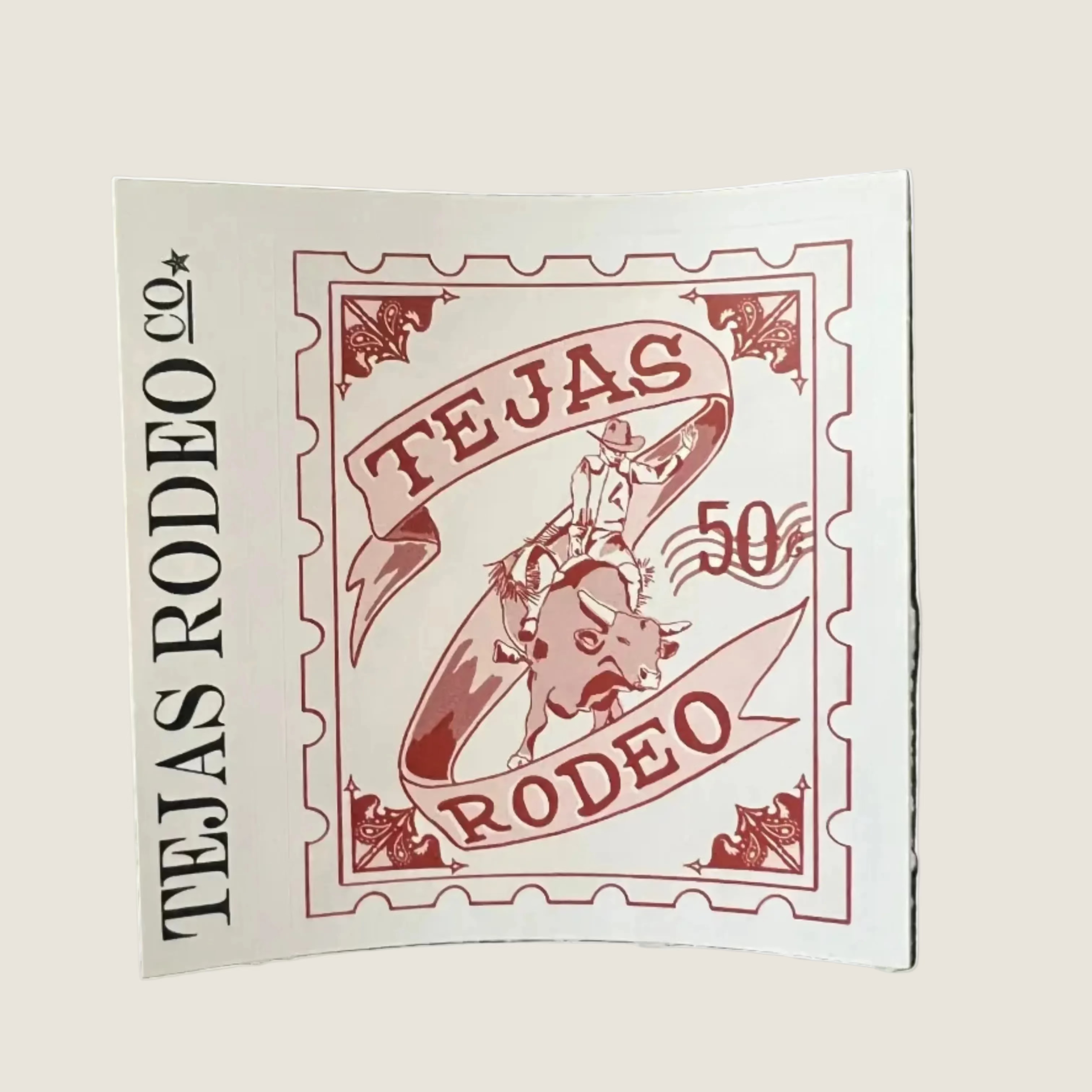 Tejas Rodeo Stickers