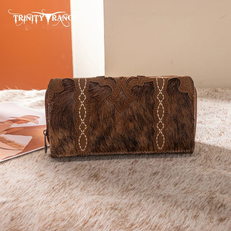 Trinity Ranch Cowhide Wallet
