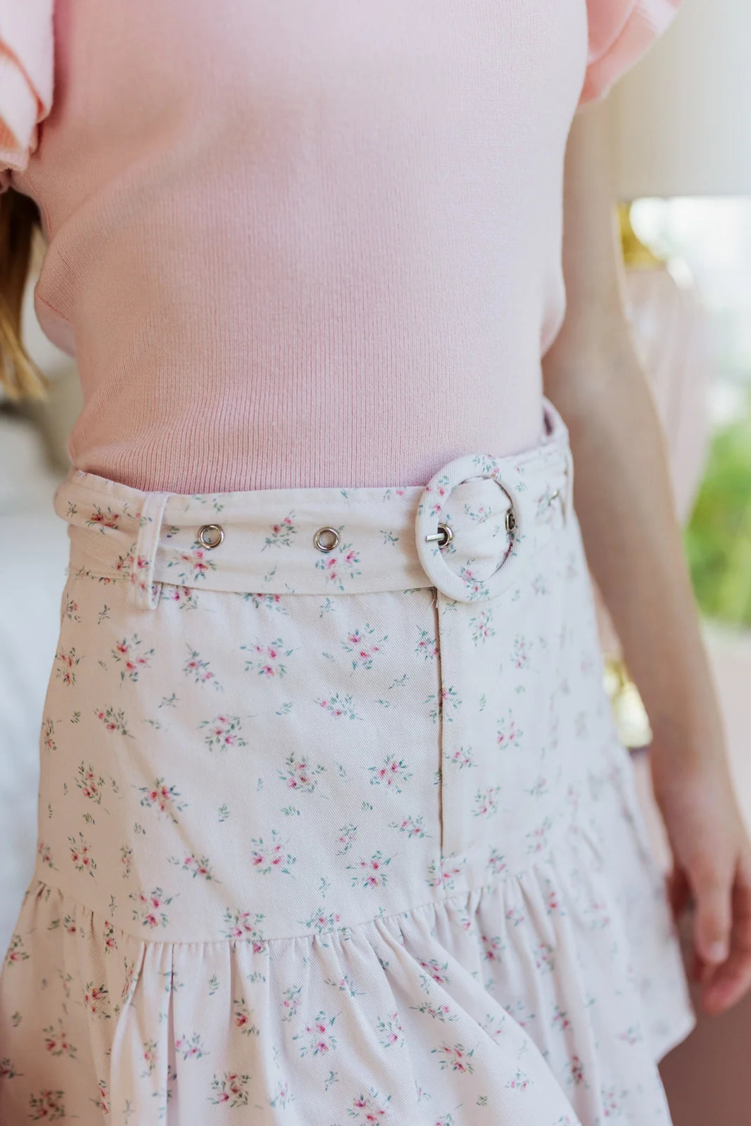 J. Marie The Lottie Belted Tween Skort