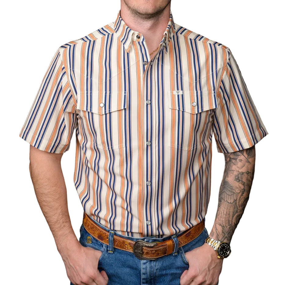 The Jackson Short Sleeve Snap Ferrel Shirt