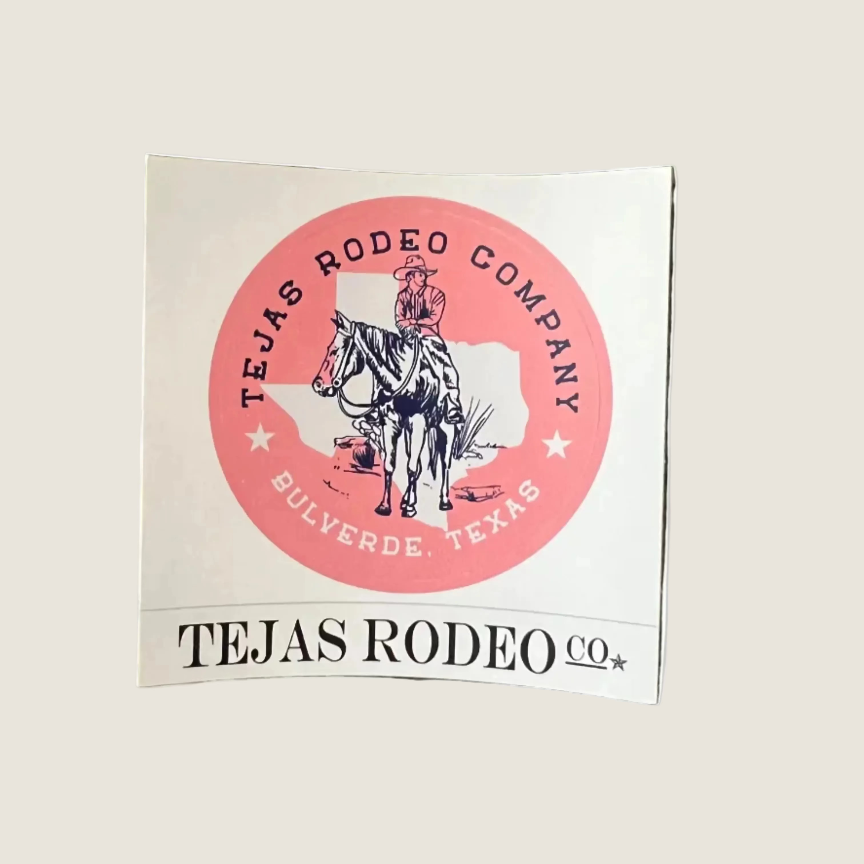 Tejas Rodeo Stickers