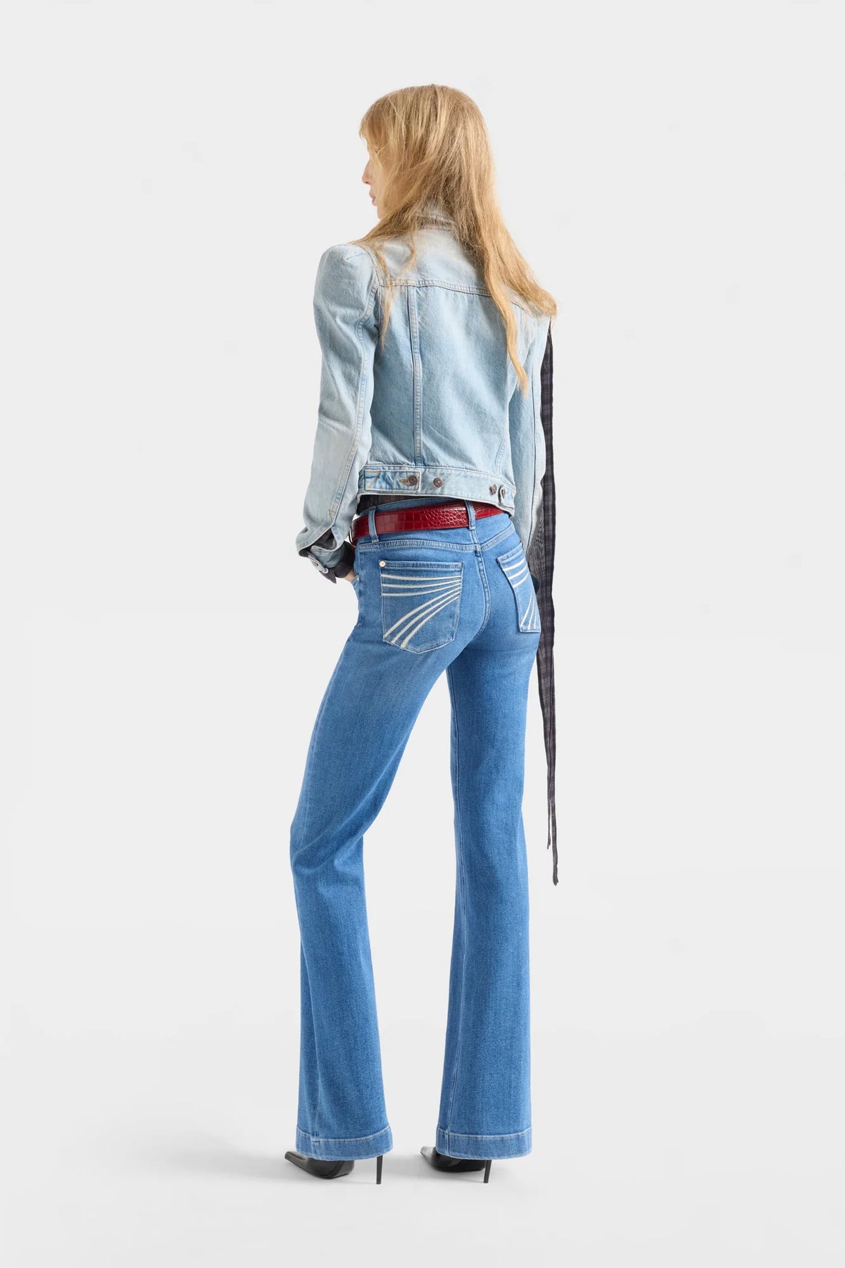7 For All Mankind DOJO in Slim Illusion Marine 34"