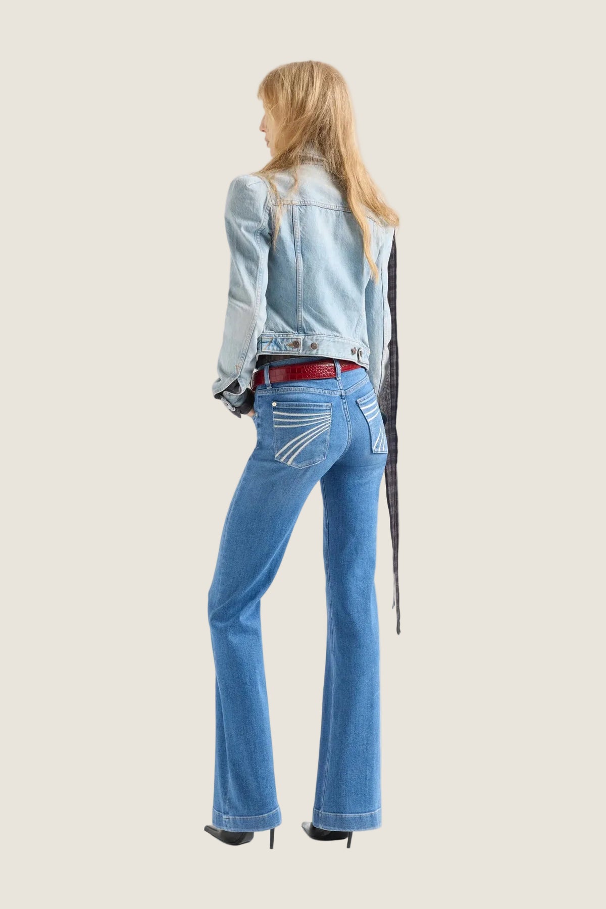 7 For All Mankind Jeans Dojo Slim Illusion Marine 34"