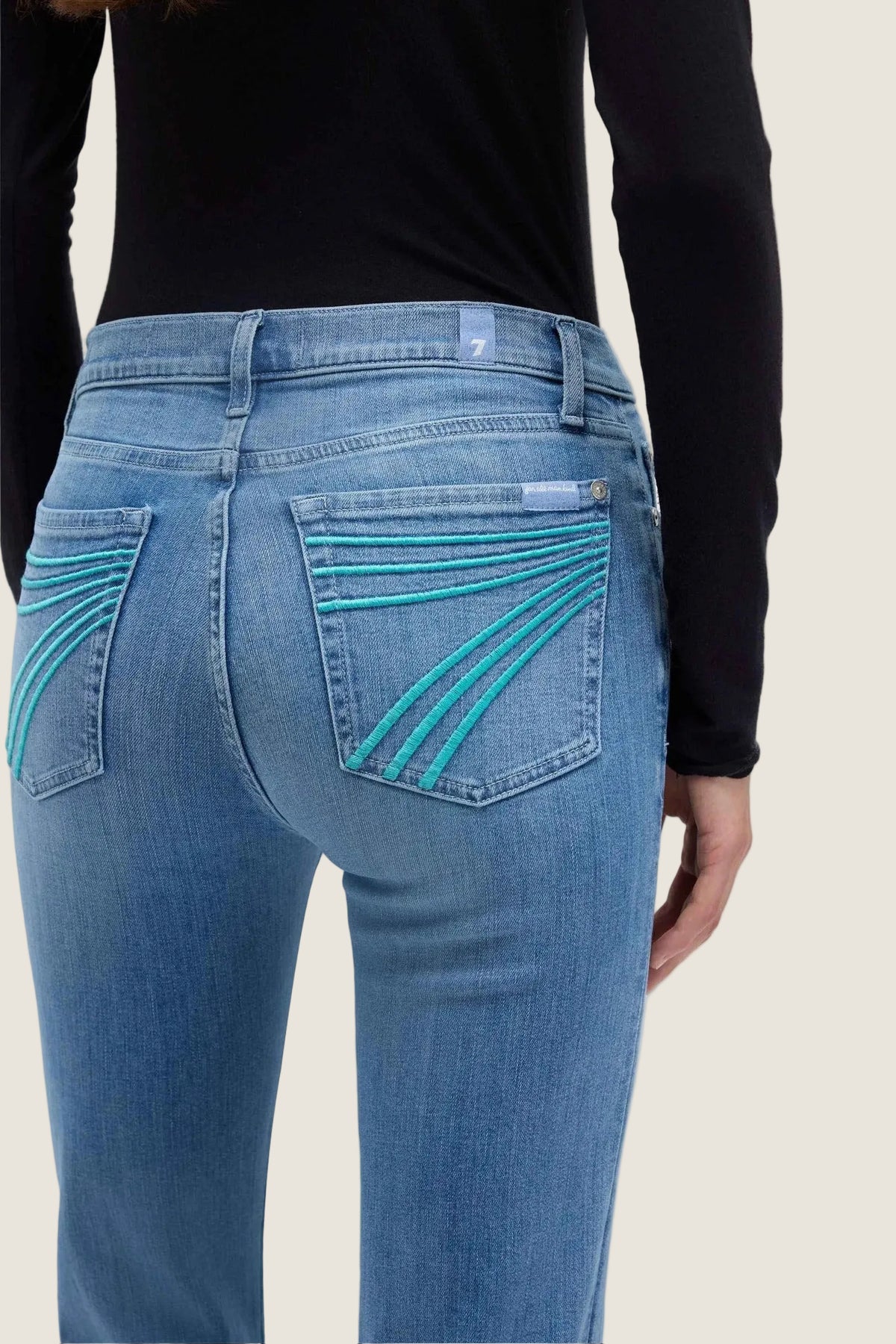 7 For All Mankind Jeans Dojo Iceflow 34"