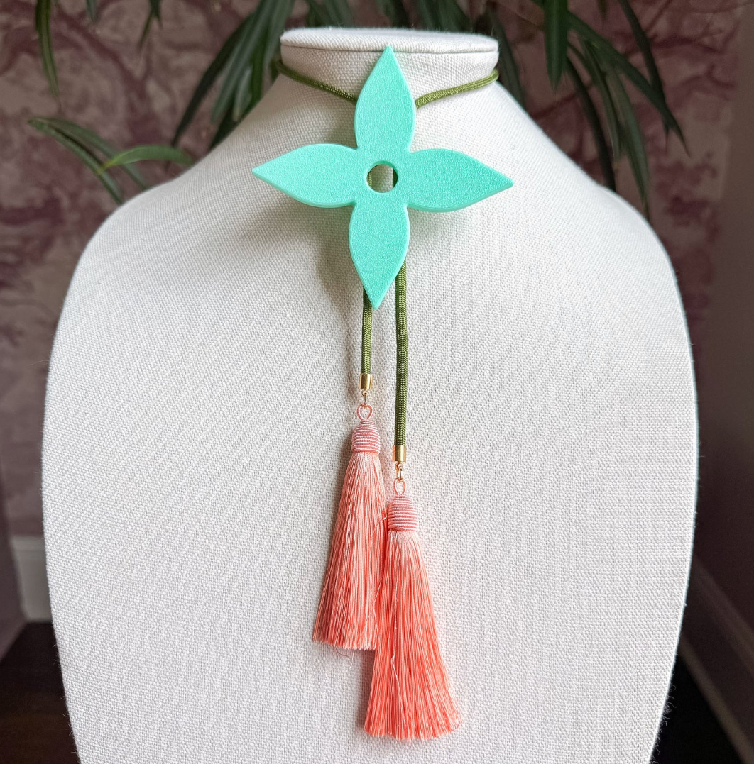 Rahya Ace of Diamonds Bolo Turquoise