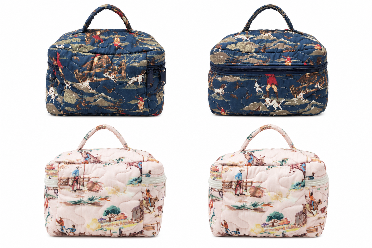 Ida Mae Home Surrey Navy Travel Case