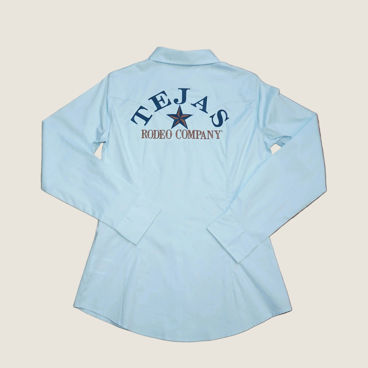 Wrangler X Tejas Rodeo Co. Women's Tejas Embroidered Retro Long-Sleeve Shirt