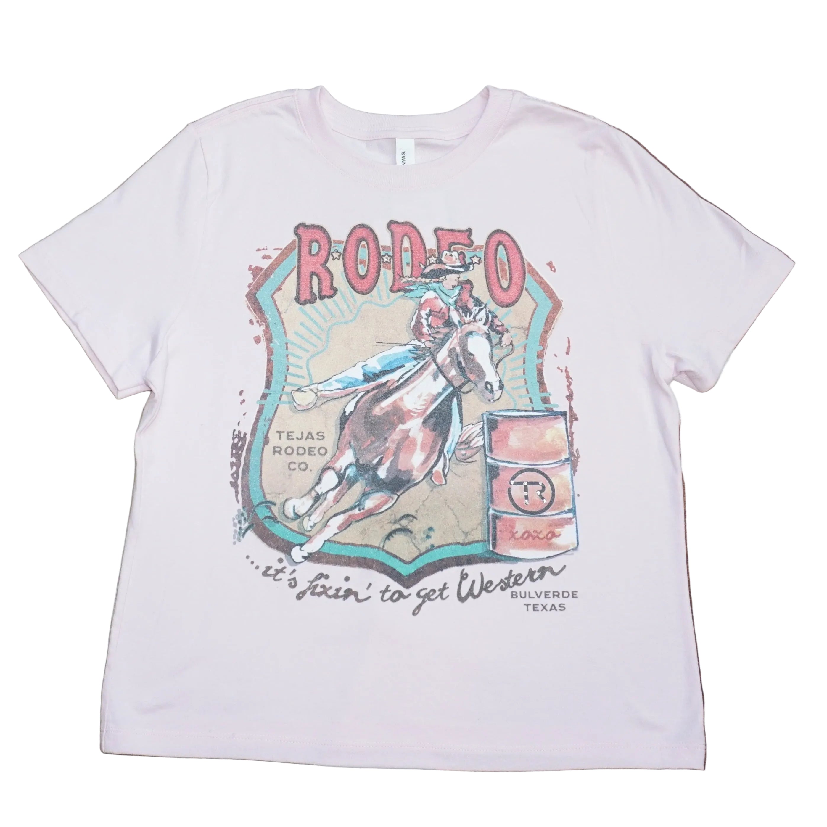 XOXO art & co Tejas Rodeo Event Barrel Racer