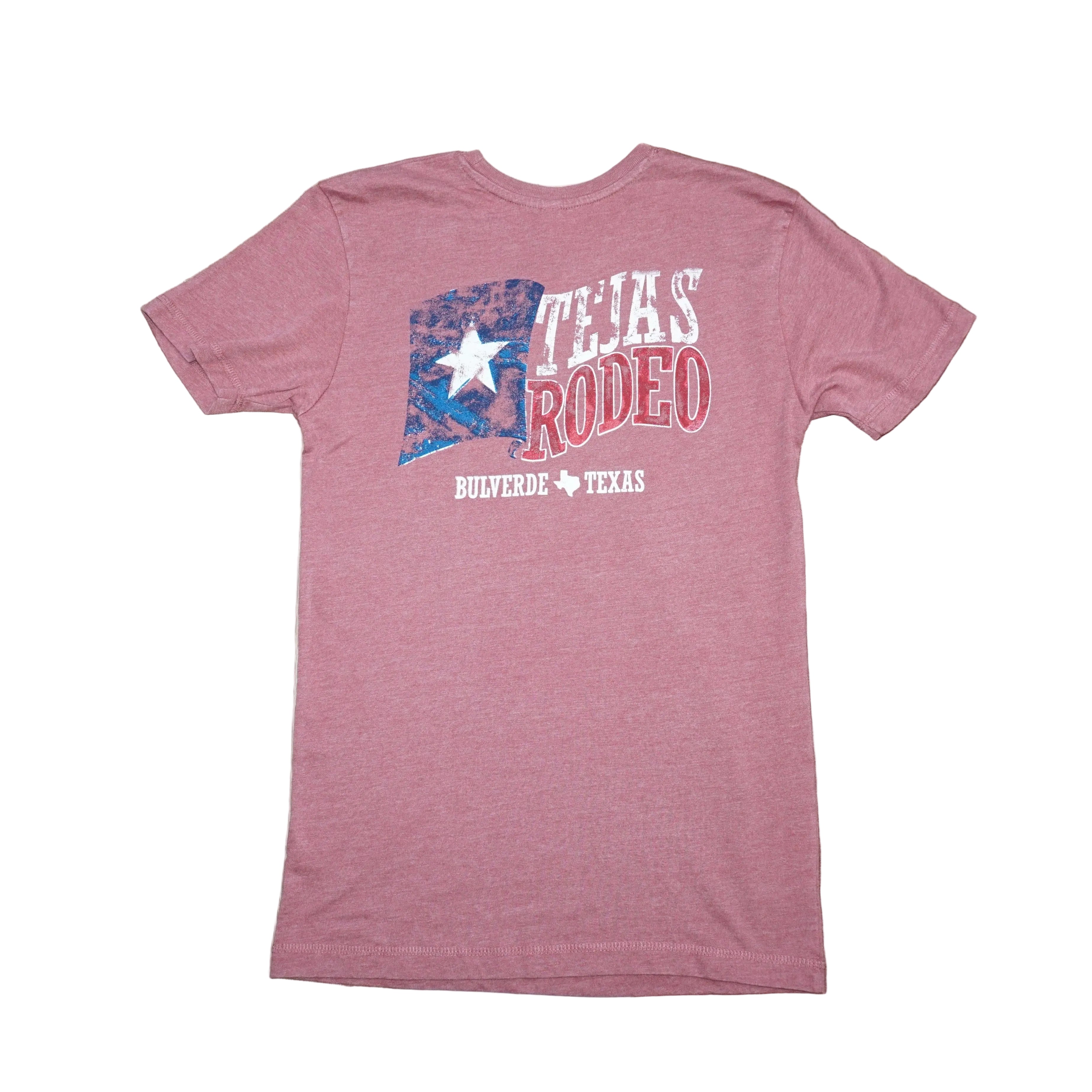 Adult - Tejas Rodeo Texas Flag T-Shirt