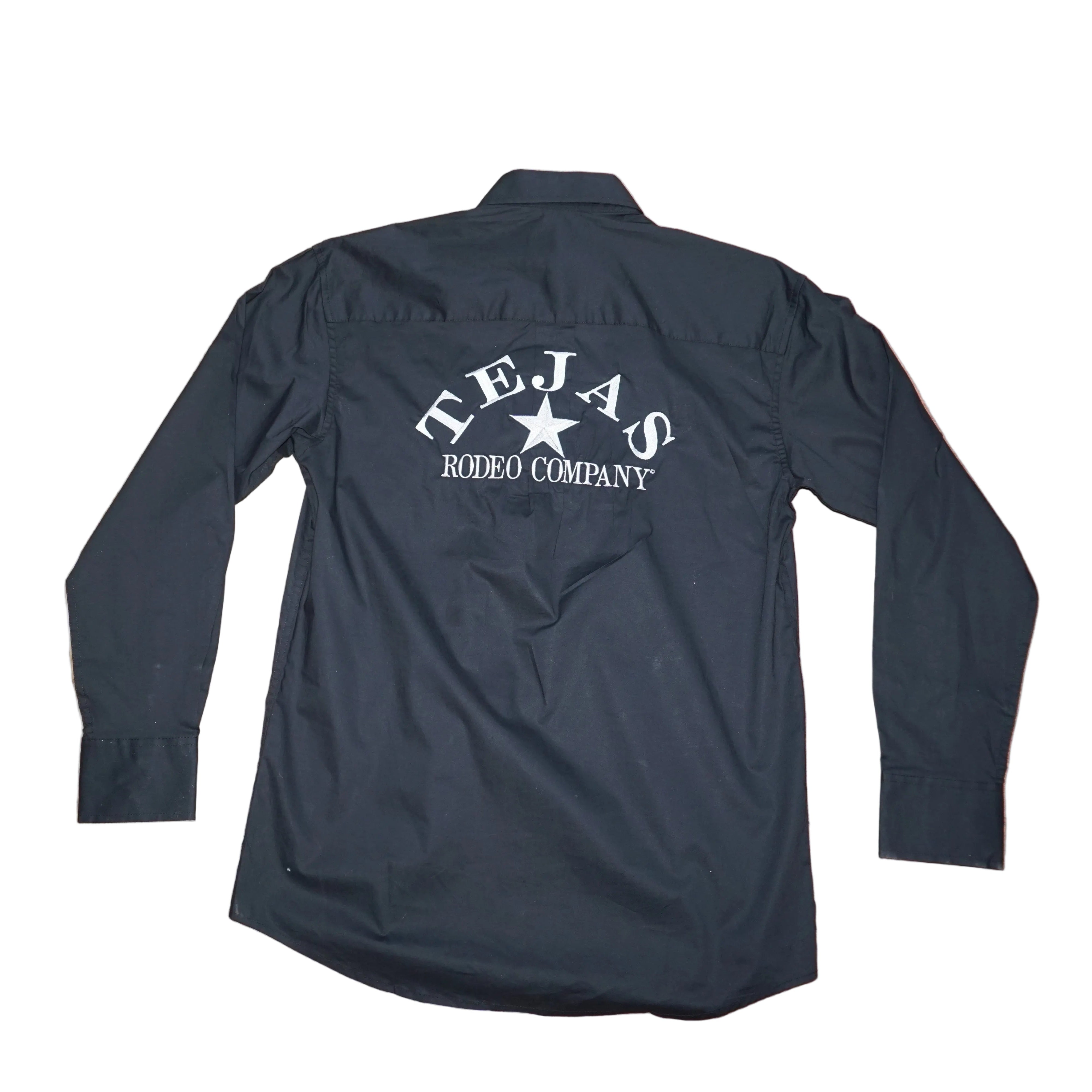 Men's - Wrangler George Strait Solid Long Sleeve Shirt (relaxed fit)