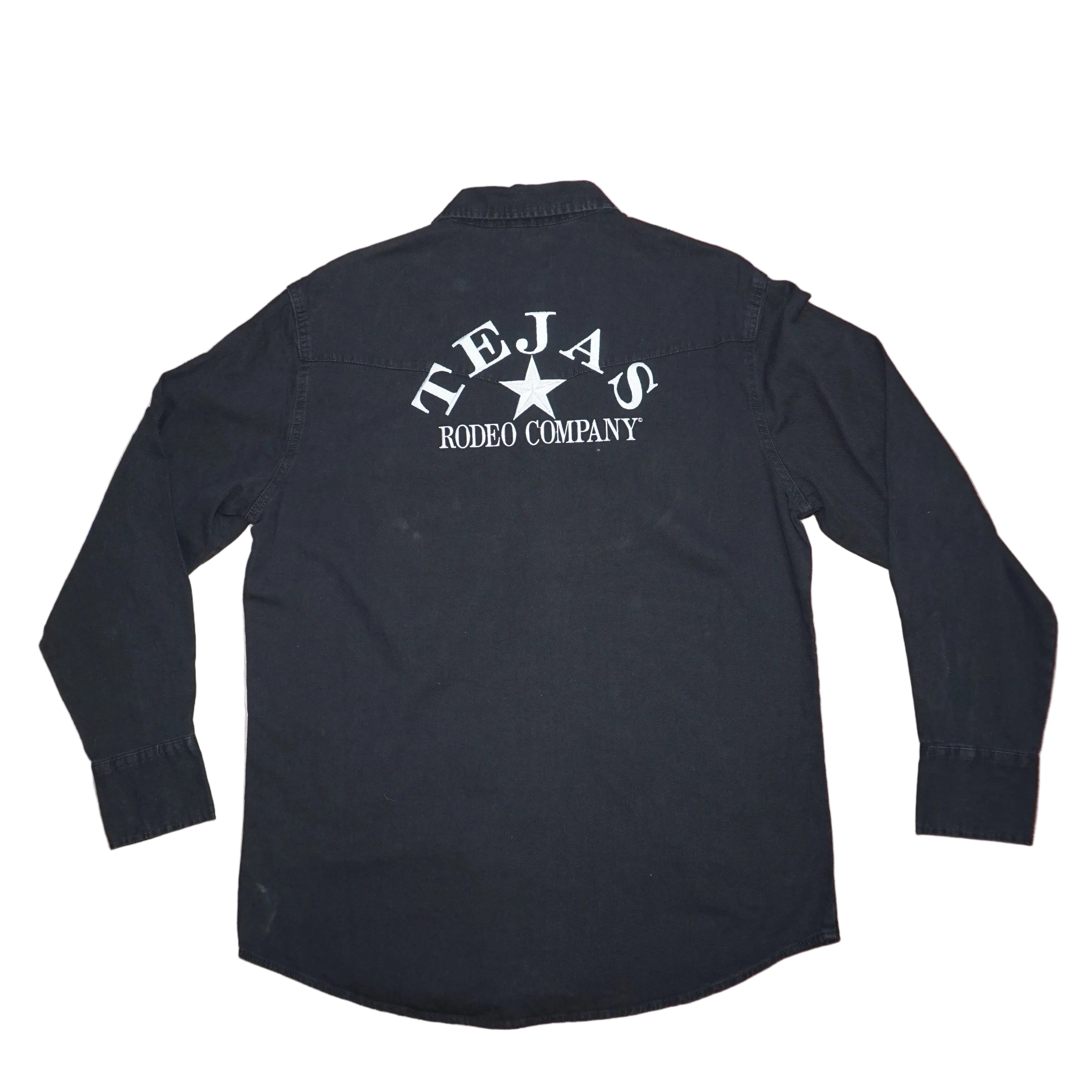 Men's Wrangler Denim Long Sleeve Shirt