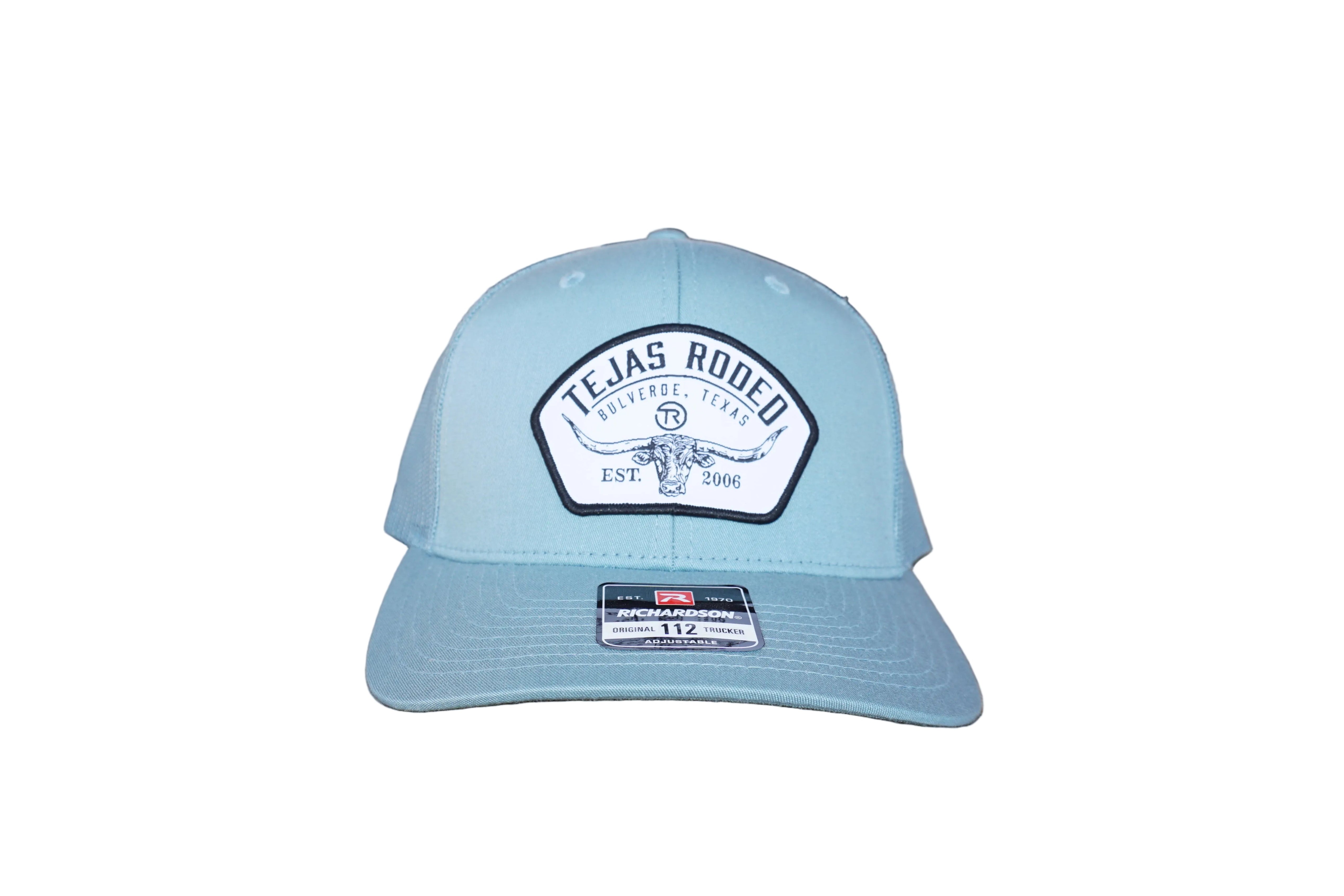 Tejas Rodeo Longhorn Patch Trucker Caps