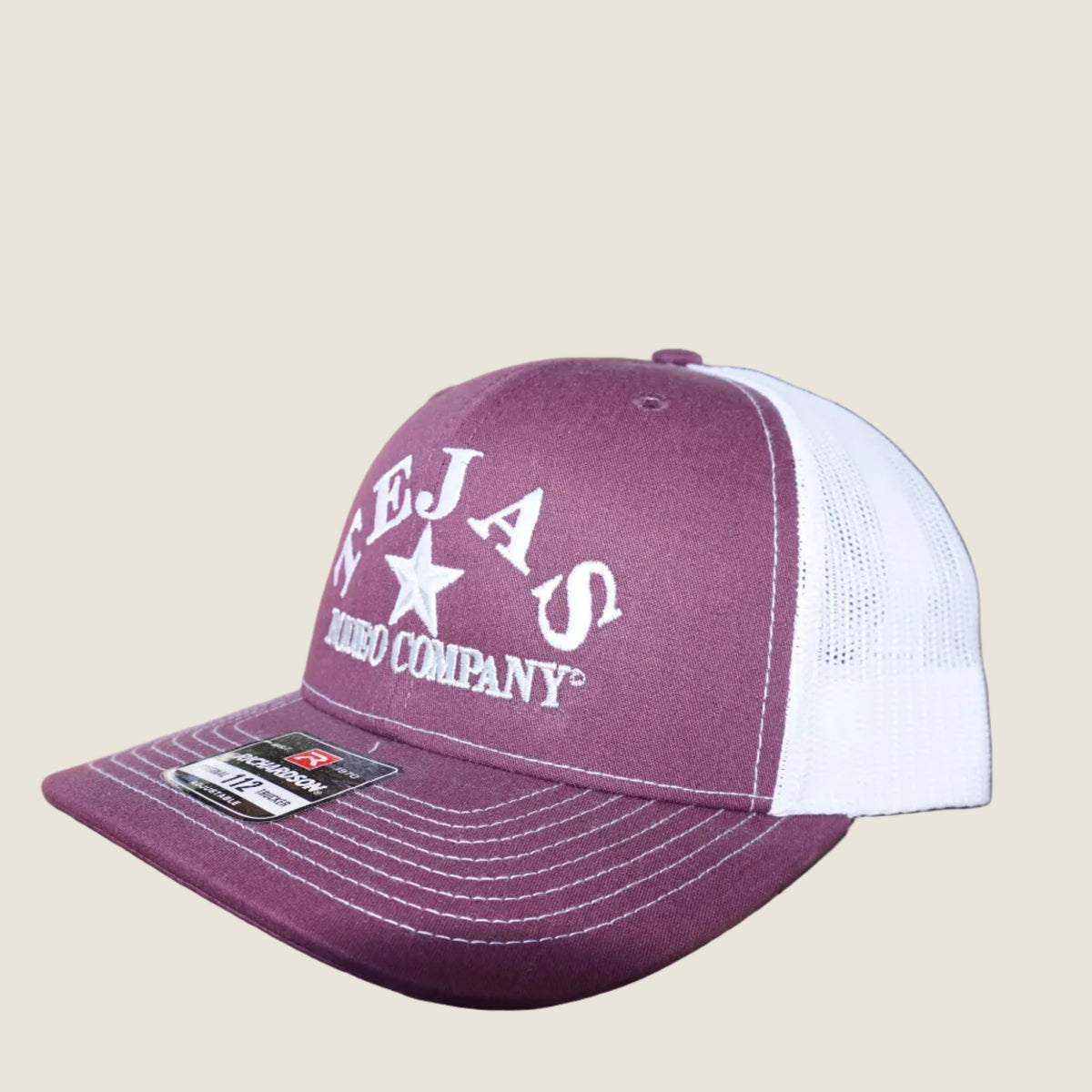 Tejas Rodeo Co. Embroidered Trucker Cap
