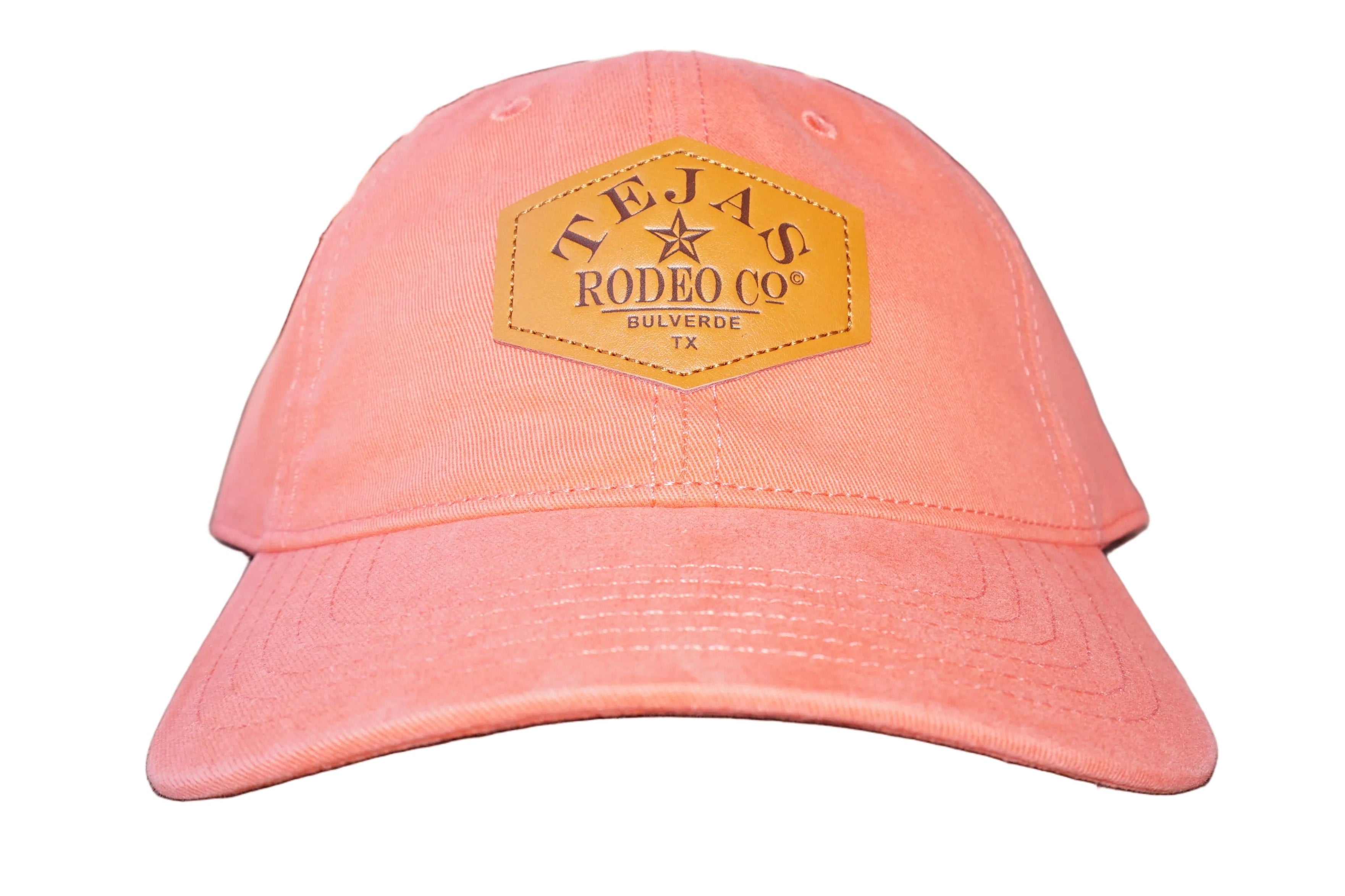 Tejas Rodeo Leather Patch Cap