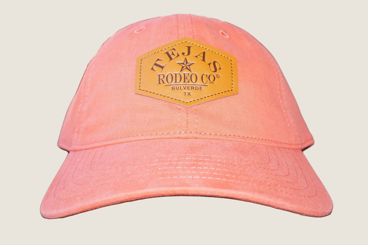 Tejas Rodeo Leather Patch Cap