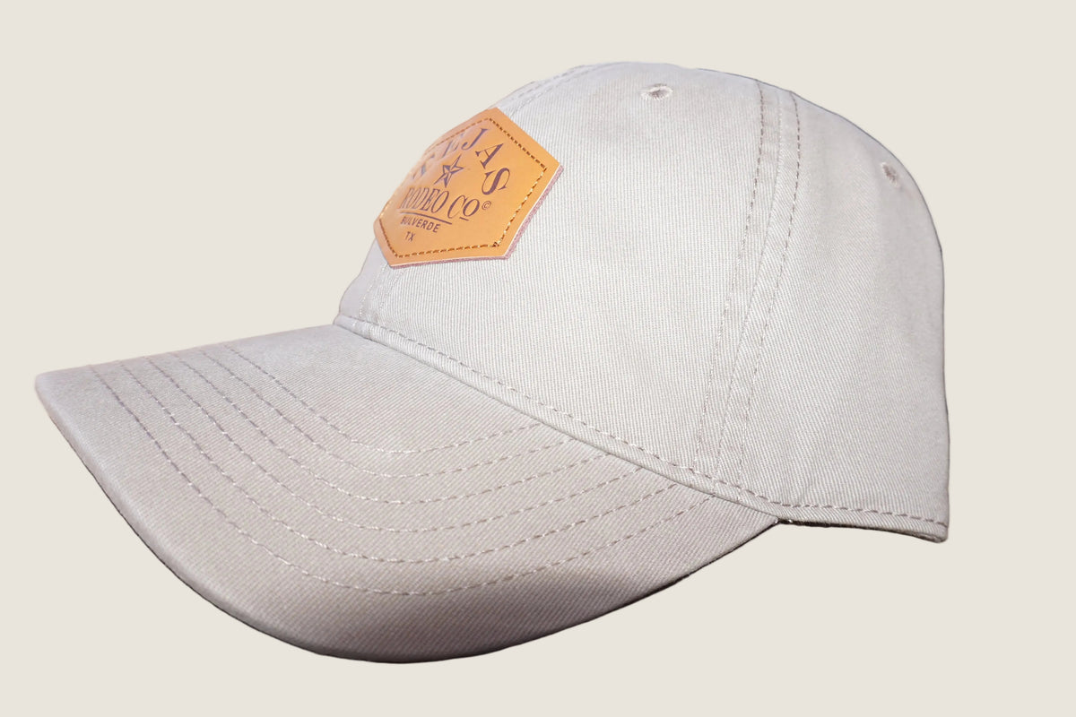 Tejas Rodeo Leather Patch Cap