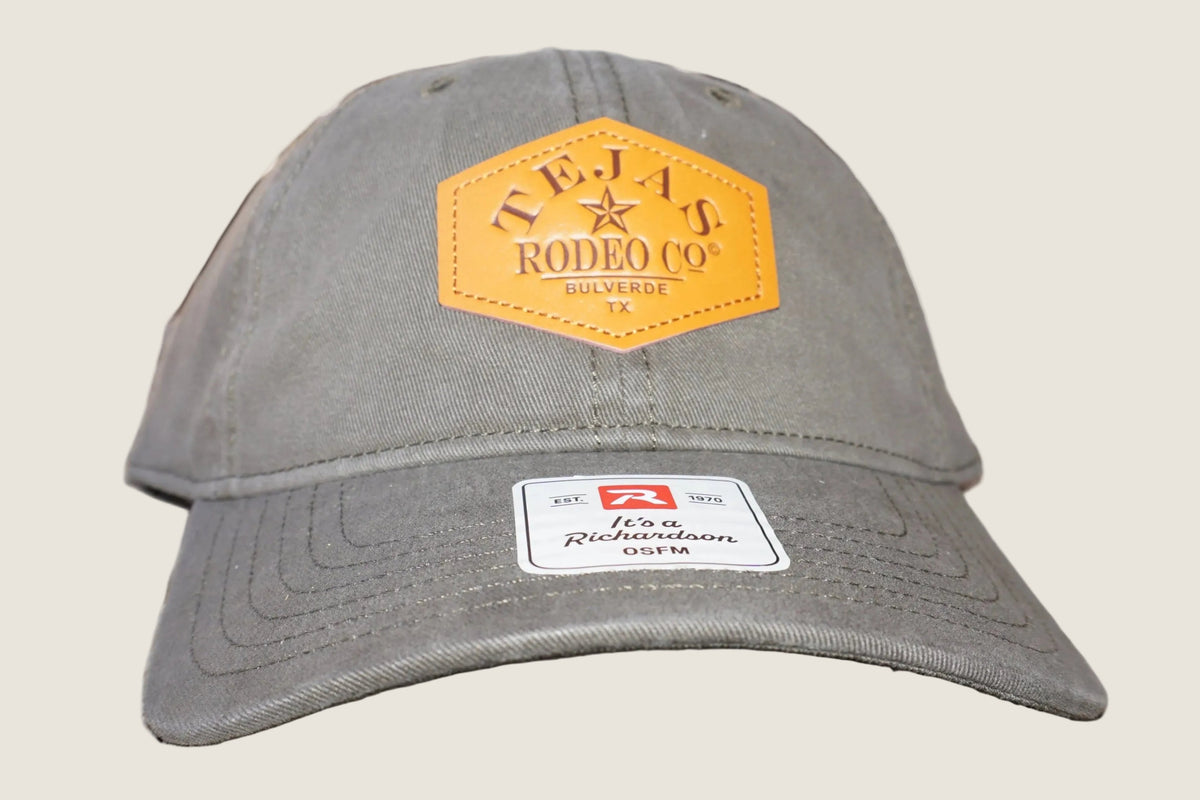 Tejas Rodeo Leather Patch Cap