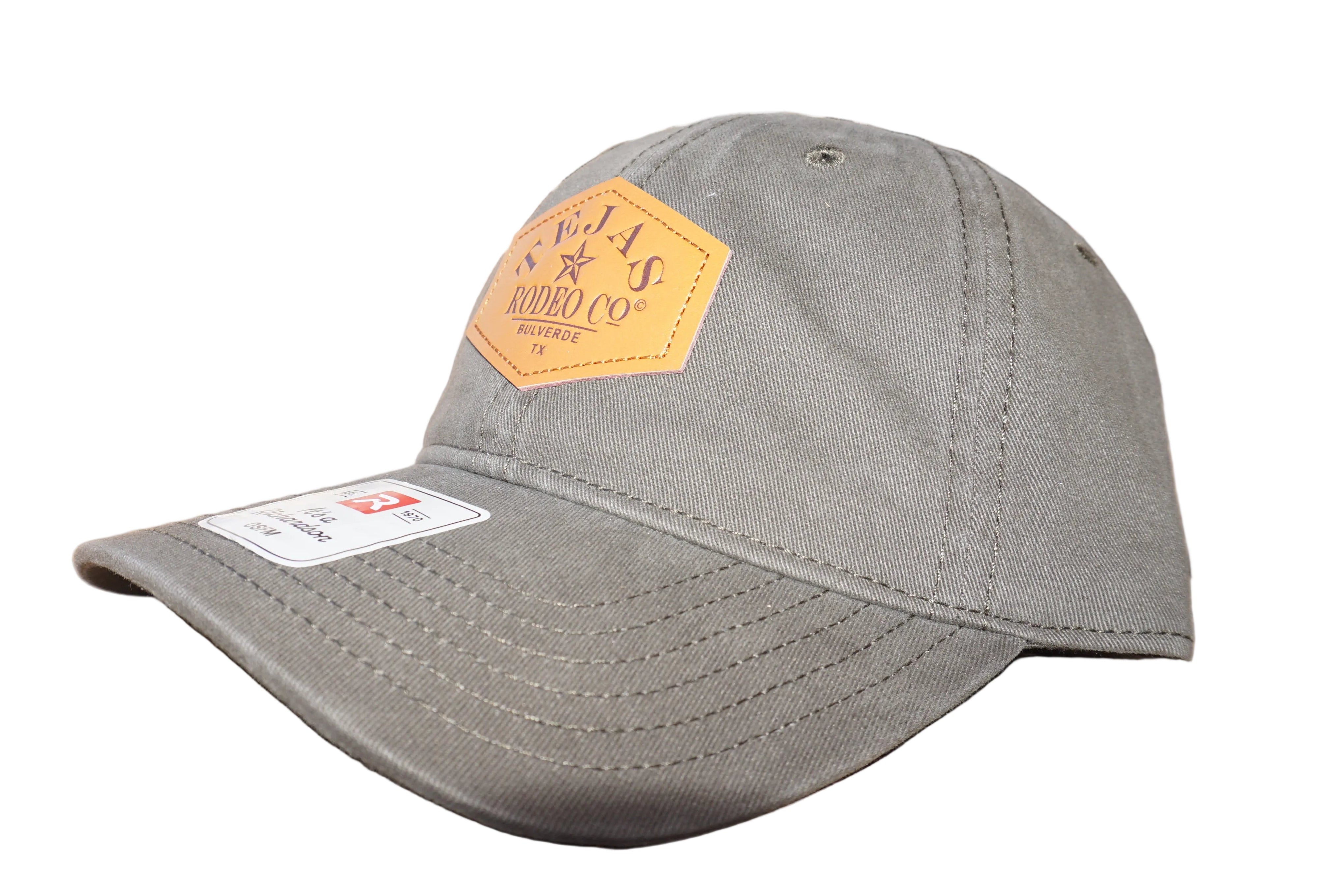 Tejas Rodeo Leather Patch Cap