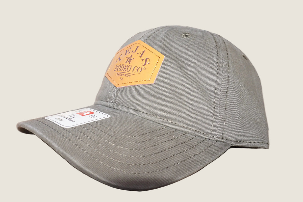 Tejas Rodeo Leather Patch Cap