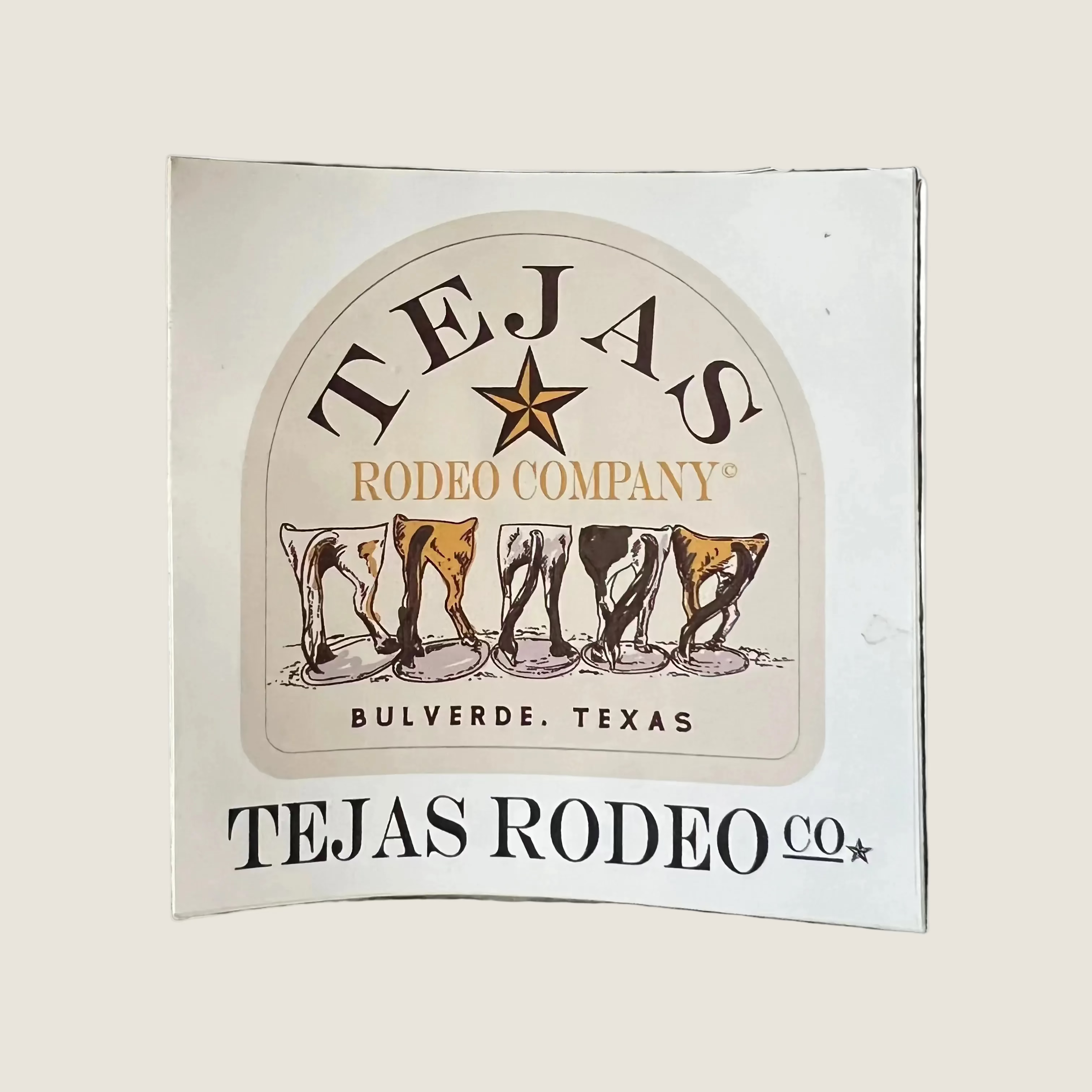 Tejas Rodeo Stickers