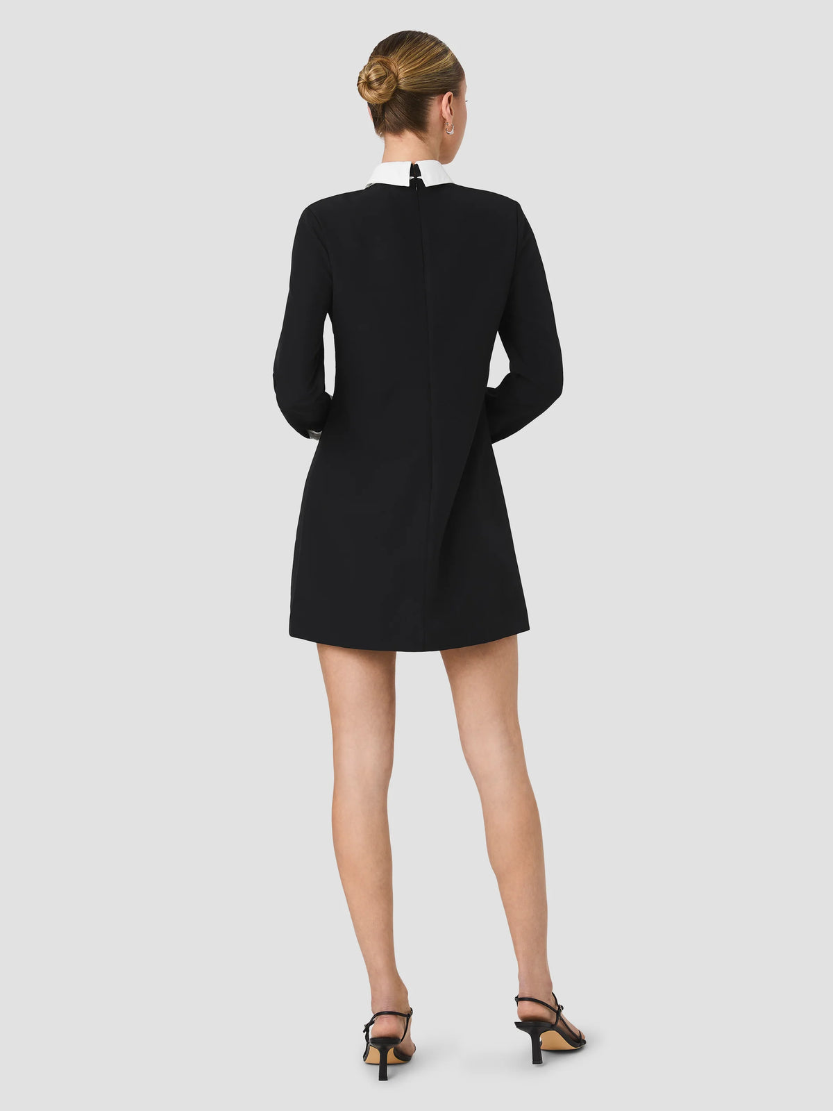 French Connection Echo Combo Cristi Crepe Mini Dress