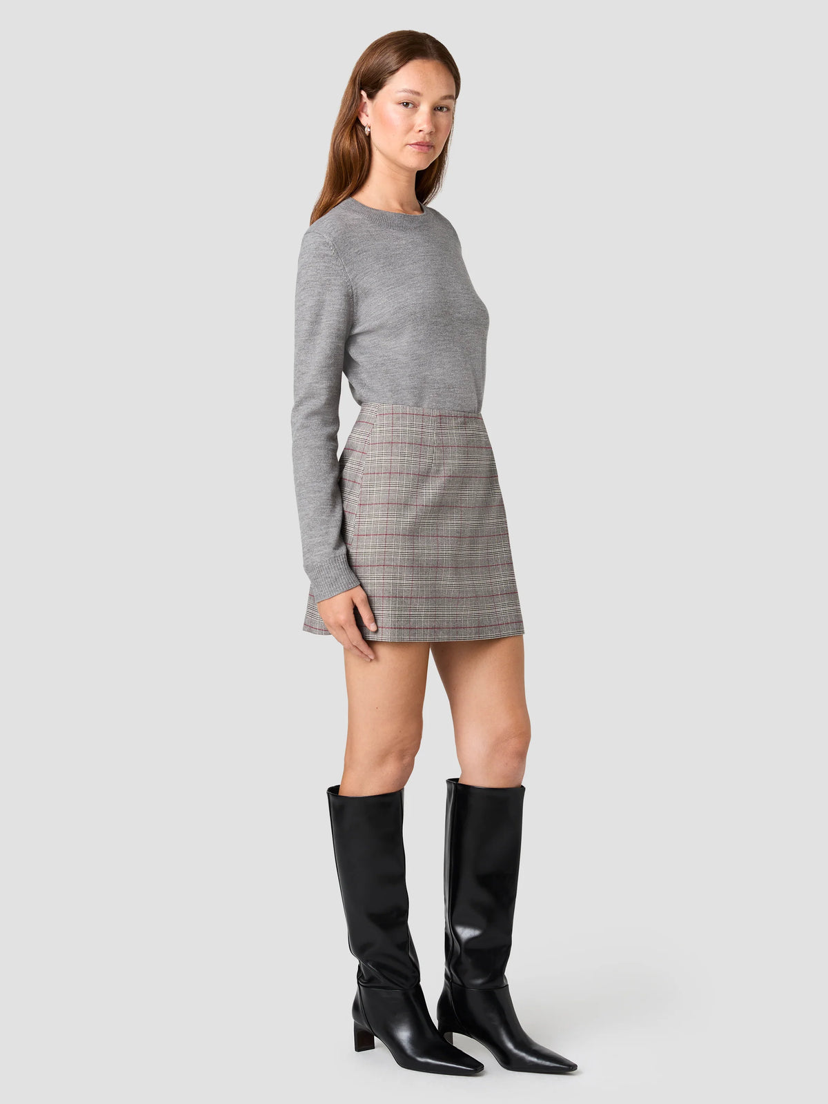 French Connection Leonie Tartan Plaid Mini Skirt