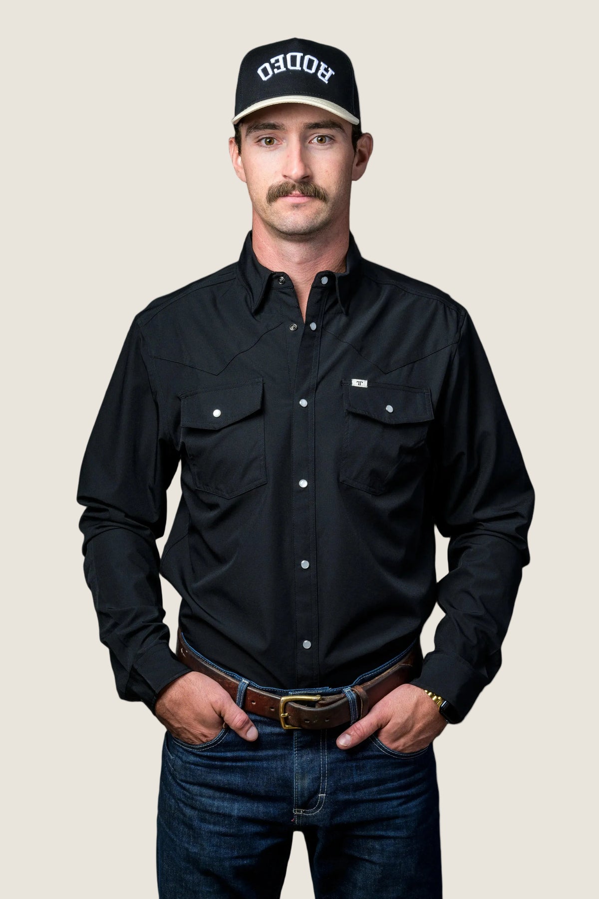 Ferrell CORE Men's Long Sleeve Pearl Snap Shirts