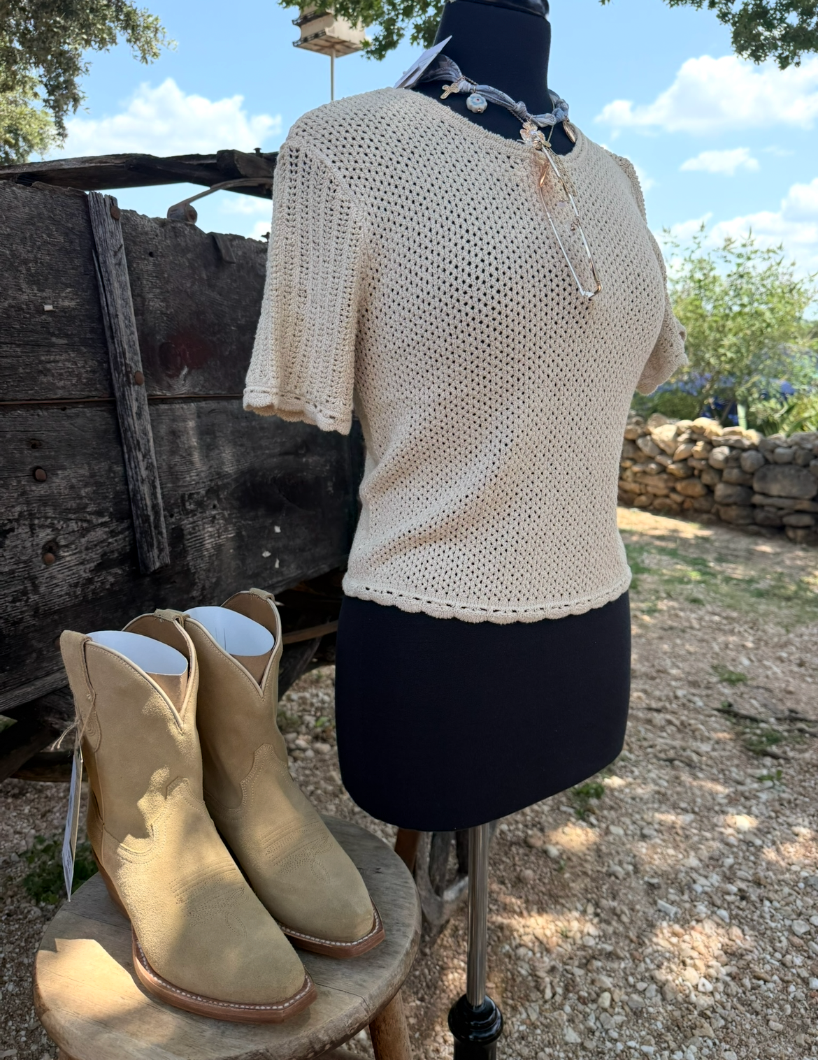 Z Supply Solano Crochet Sweater