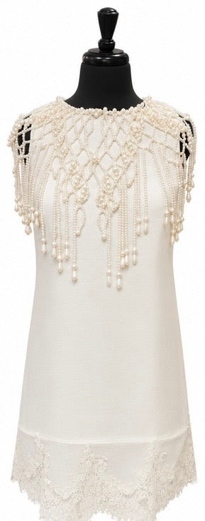 Beulah Style Ivory Cape