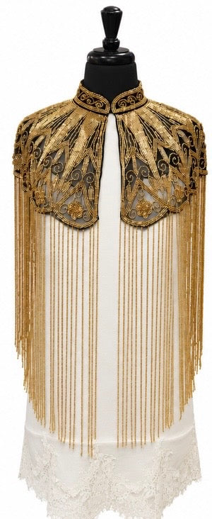 Beulah Style Gold Cape