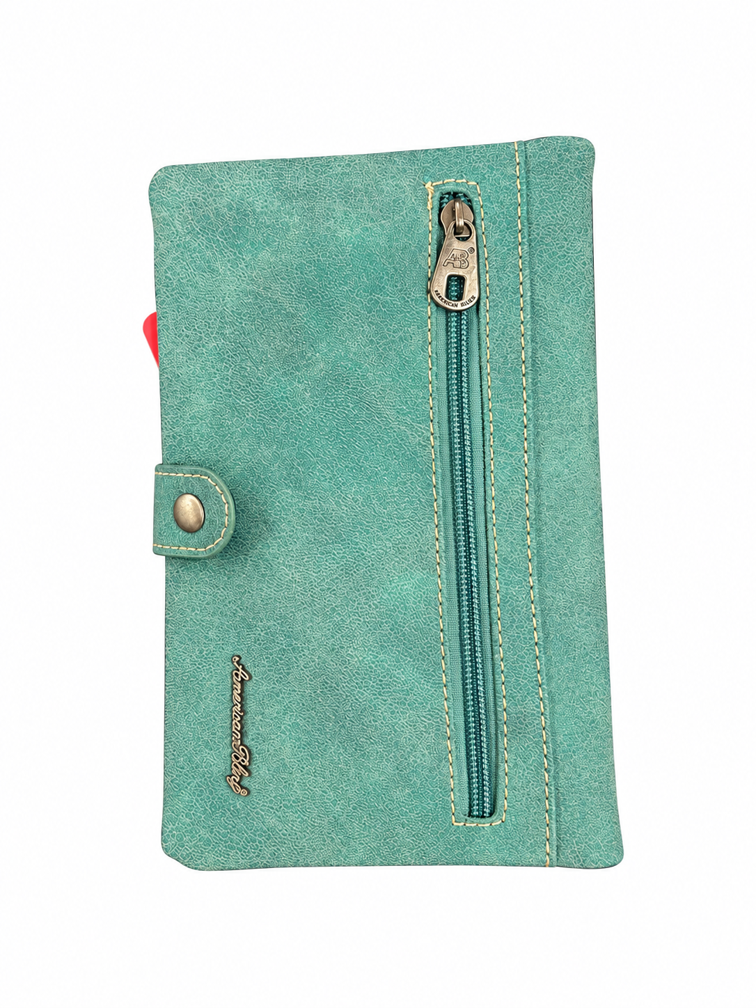 American Bling Teal Cactus Wallet/ Purse
