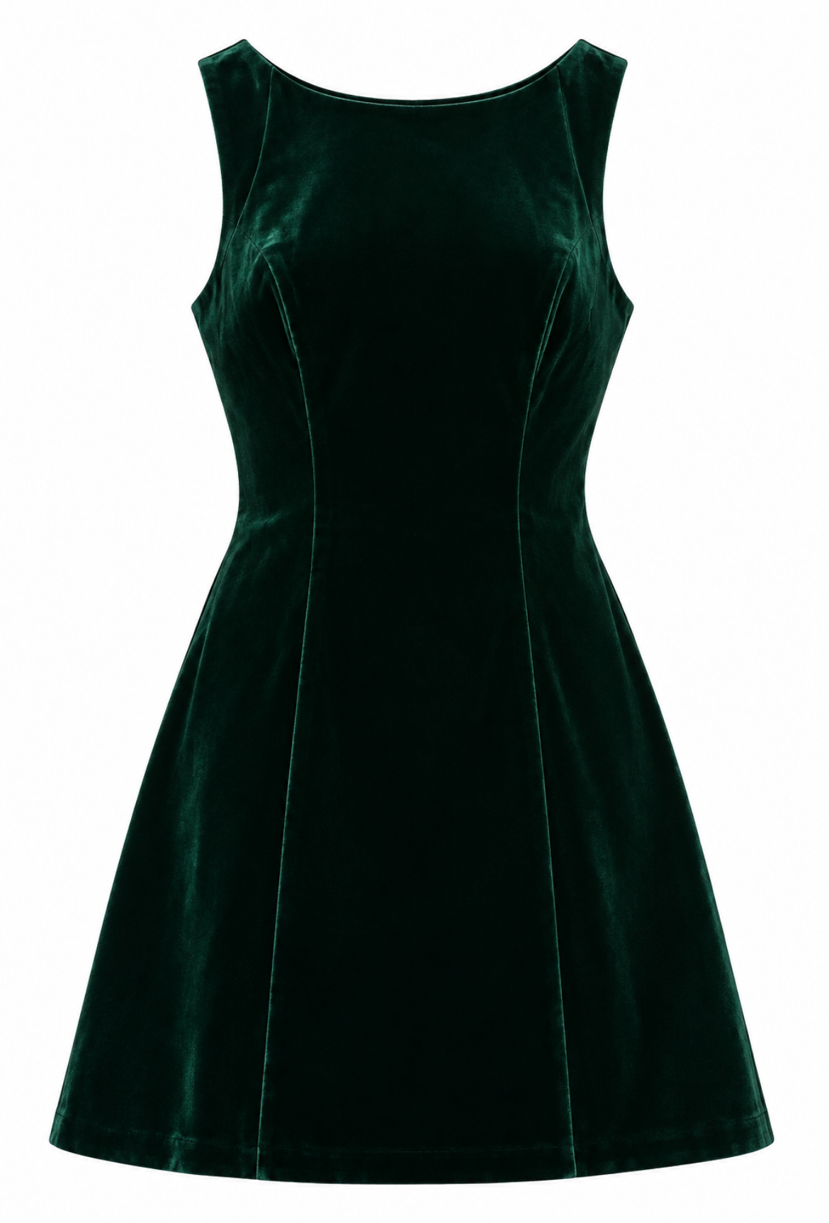 Sofie the Label Hunter Green Velvet Dress