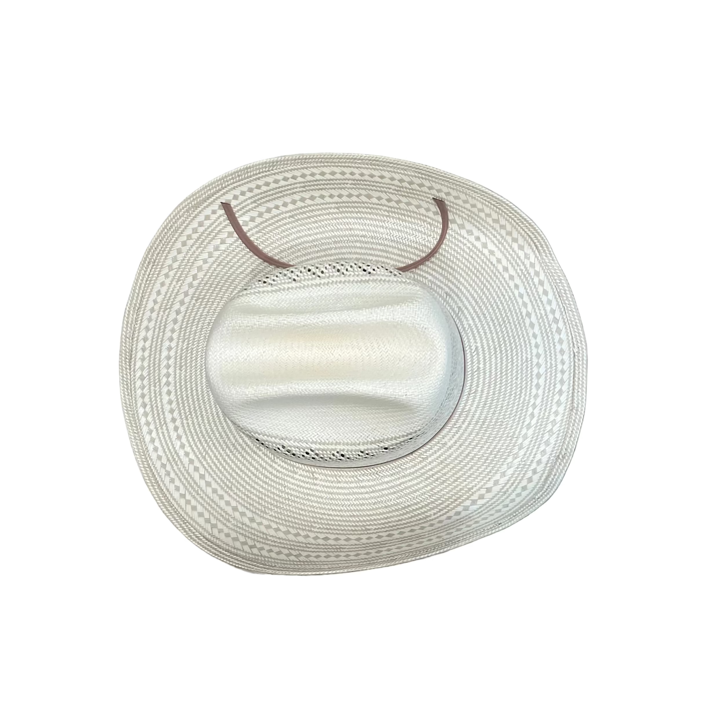 American Hat Company 6900 Two-Tone Rancher's Crease Straw Cowboy Hat