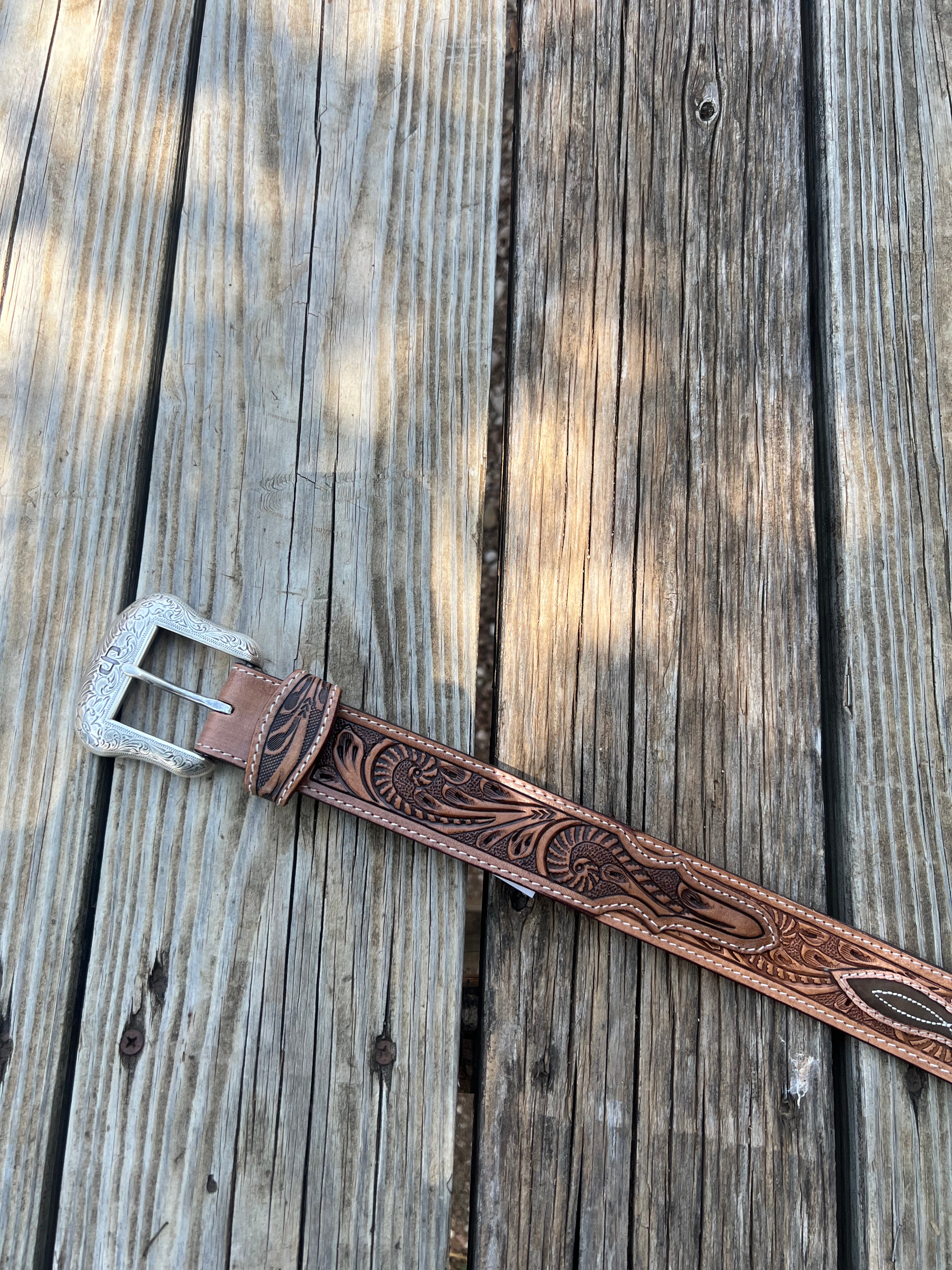 Stetson Men's Belt 38MM Natural