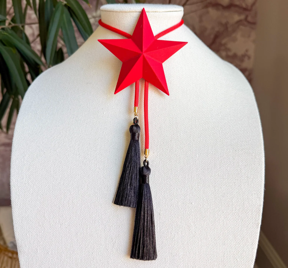 Rahya Lone Star Bolo Crimson