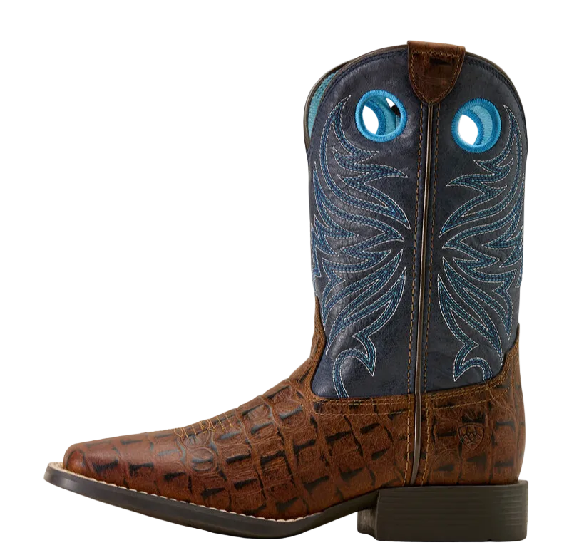 Ariat Youth Knox Wide Square Toe Western Boot
