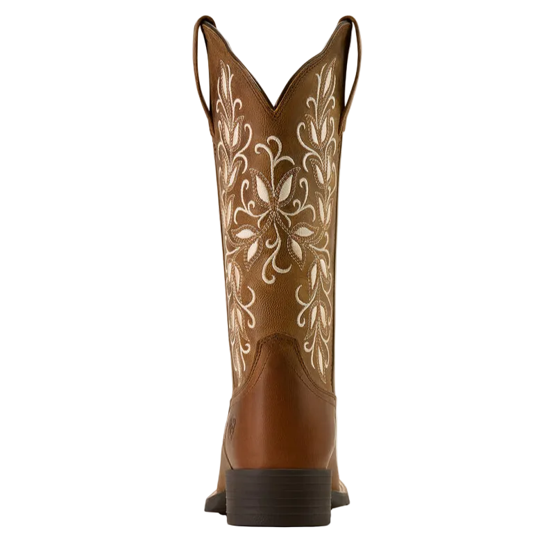 Ariat Women's Round Up Holly Wide Square Toe Western Boot