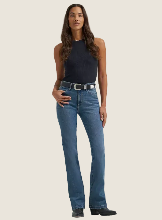 Wrangler Bespoke Bootcut Jean High Rise Lacey Jeans