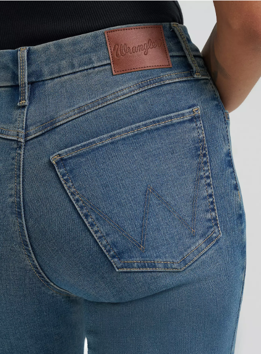 Wrangler Bespoke Bootcut Jean (high rise) Lacey