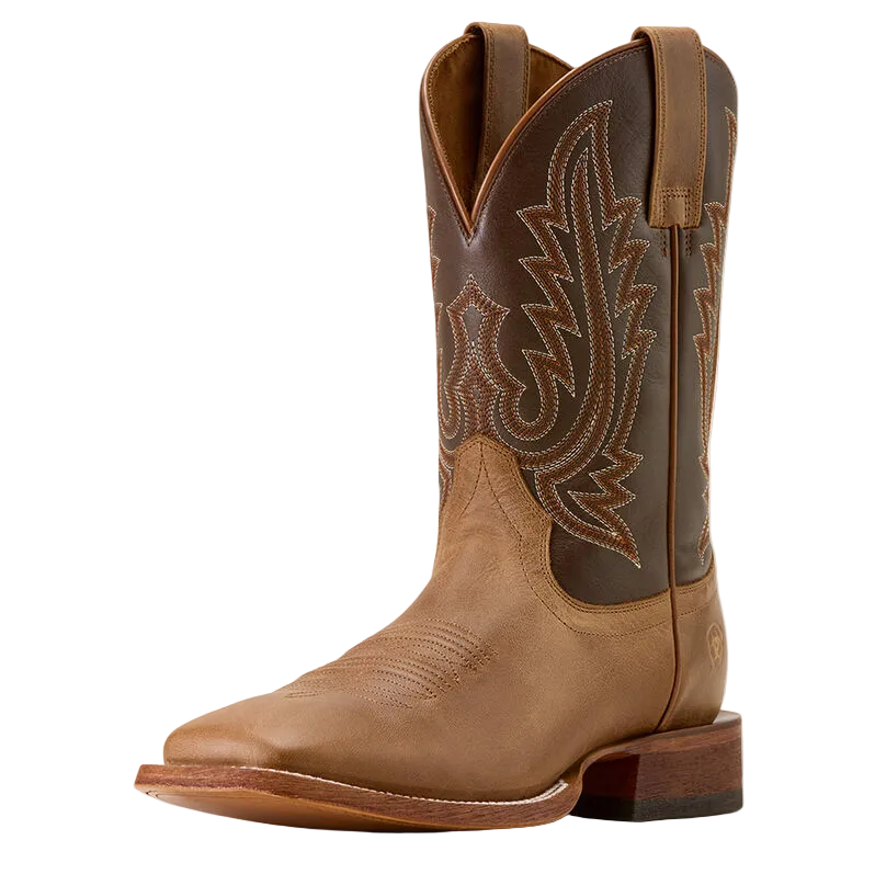 Ariat Men's County Roads Wide Square Toe Cowboy Boot