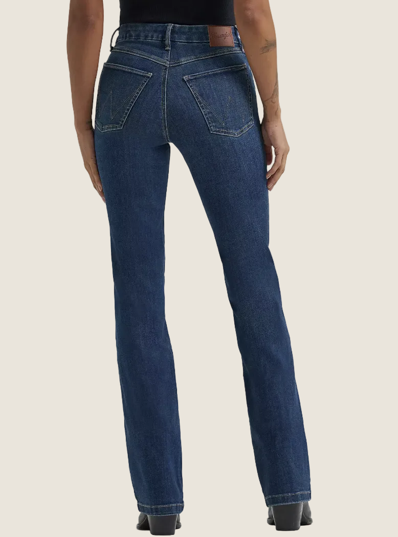 Wrangler Bespoke Bootcut Jean High Rise Lacey Jeans