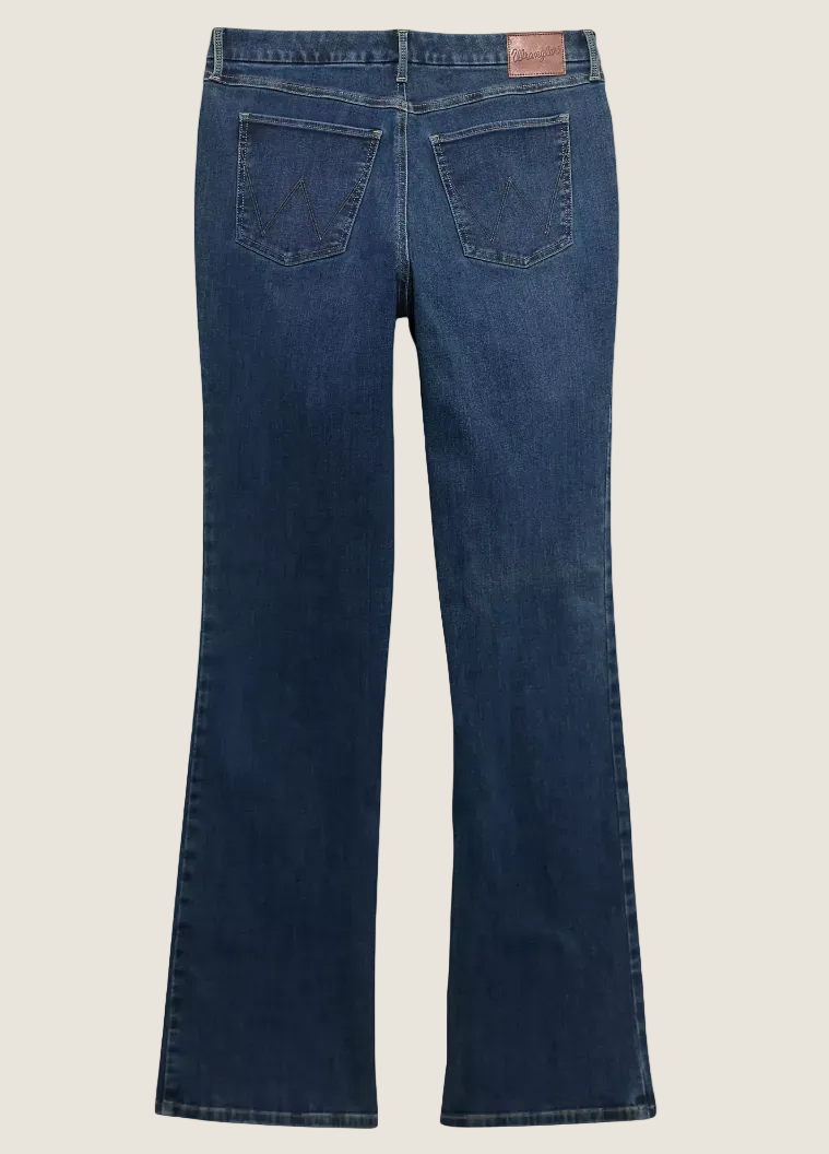 Wrangler Bespoke Bootcut Jean High Rise Lacey Jeans