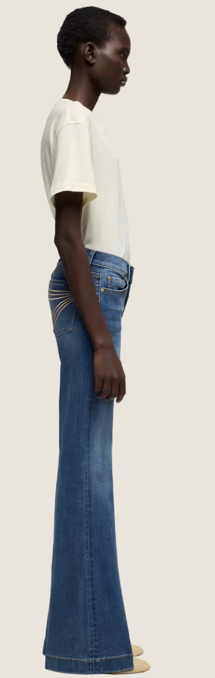 7 For All Mankind Jeans Dojo Gale 34.5"