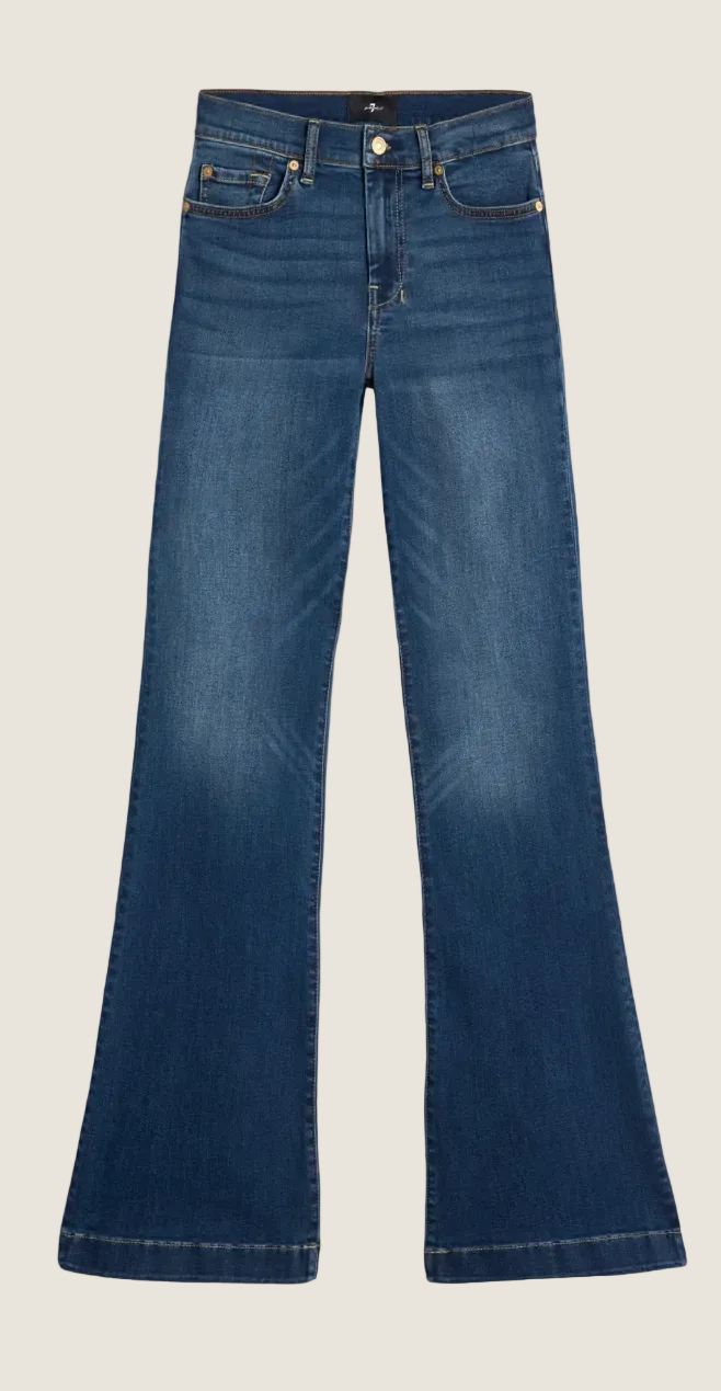 7 For All Mankind Jeans Dojo Slim Illusions Medium Melrose 34.5"