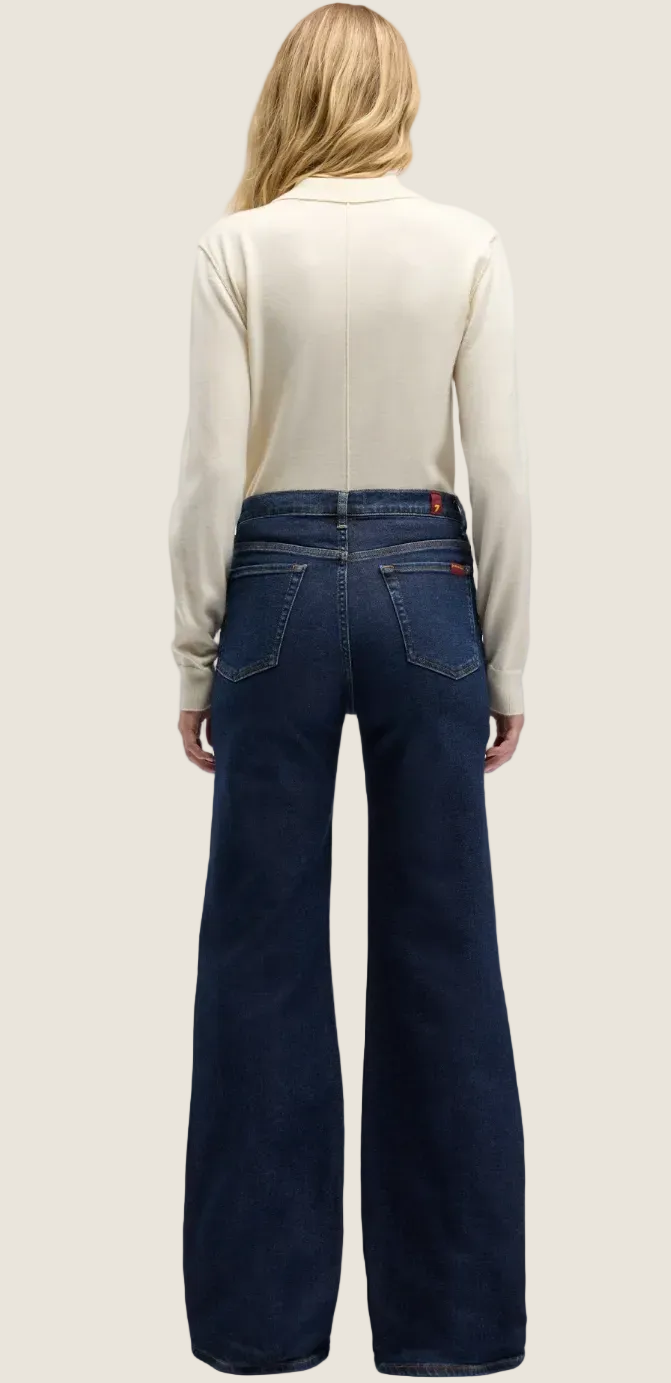 7 For All Mankind Jeans Modern Dojo Luxe Vintage Bluecrest 36"