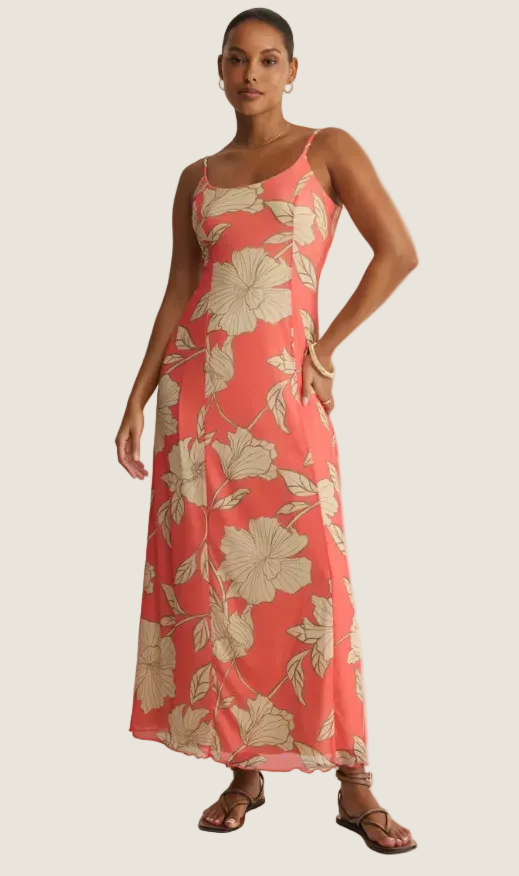 Z Supply Charisma Bloom Midi Dress