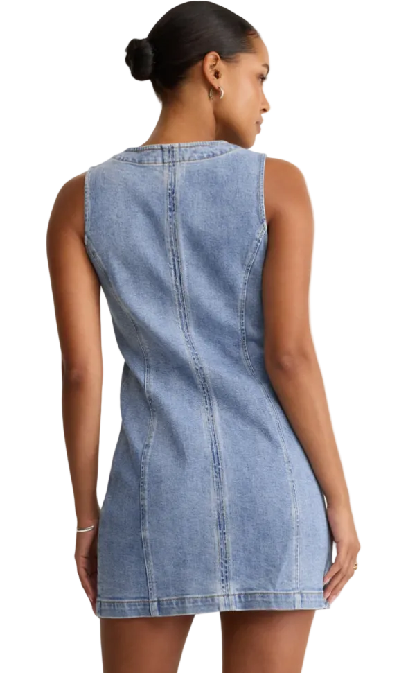 Z Supply Jolie Denim Mini Dress