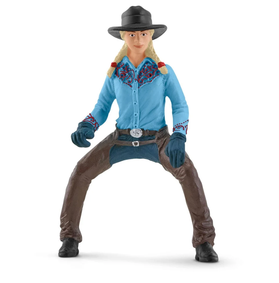 Team Roping Cowgirl Play Set